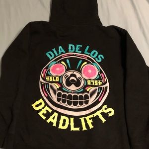 Dia de los deadlifts project X hoodie size Sm
